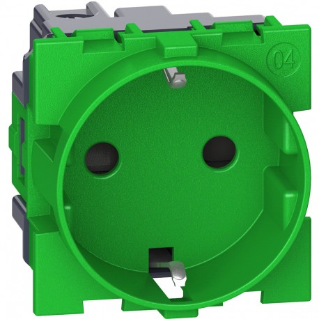 BTICINO KV4141 KV4141 BTCINO LN-BASE 2P+T 16A/230V 2M GREEN