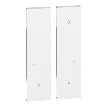 BTICINO KW37M2 KW37M2 BTCINO LNwN-COM KEY. WL 4 ESCEN BLAN