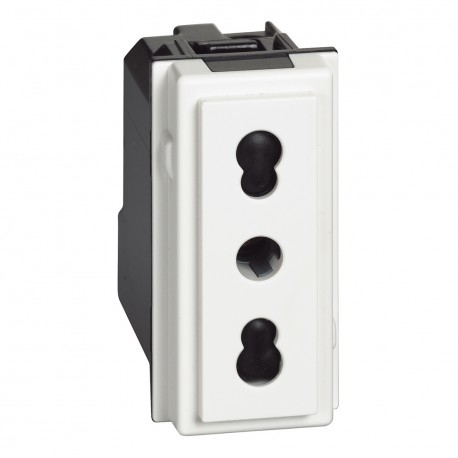 BTICINO KW4180 KW4180 BTCINO LN-BASE IT 2P+T 16A 1M BLAN