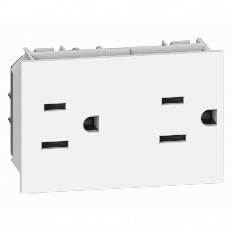 Bticino KW4188 BTCINO LN-BASE AME 2X2P+T 15A 3M BLAN