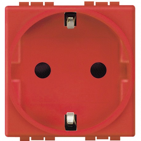 Bticino L4141R BTCINO LL-2P+T 16A/230V 2M RED