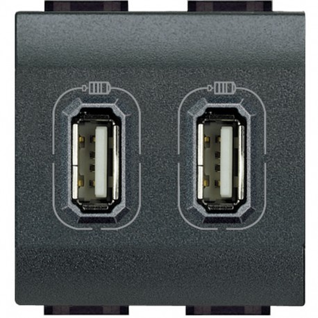 Bticino L4285C2 BTCINO LL-BASE USBA+2.4 A/5V 2M ANTR