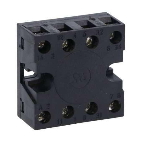 Lovato-electric 31L48P8 LOVATO 8-PIN LOOSE SOCKET. SCREW TERMINALS