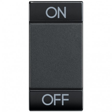 BTICINO L4911AGN L4911AGN BTCINO LL-KEY ON OFF 1MOD ANTHRACITE