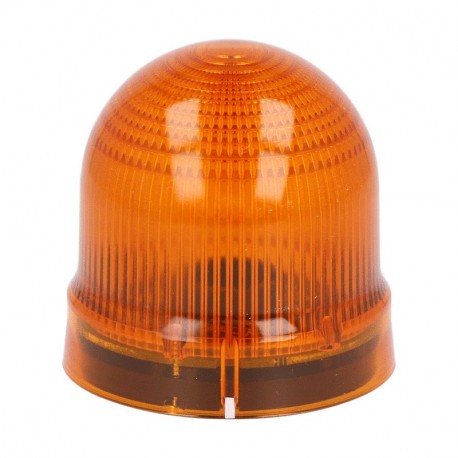 Lovato-electric 8LB6GLB1 LOVATO BLINKING OR STEADY LIGHT MODULE. Ø62MM. BA15D FITTING, ORANGE, 12…48VAC/DC