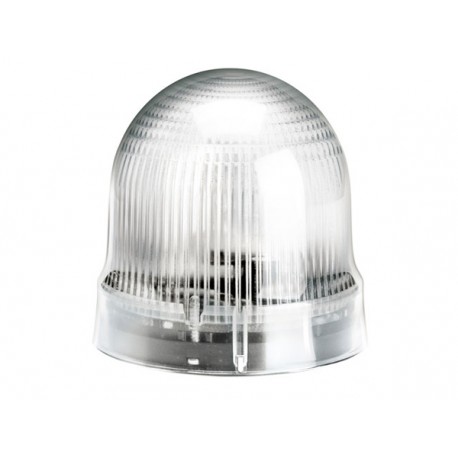 Lovato-electric 8LB6GLM8 LOVATO BLINKING OR STEADY LIGHT MODULE. Ø62MM. BA15D FITTING, WHITE, 24…230VAC