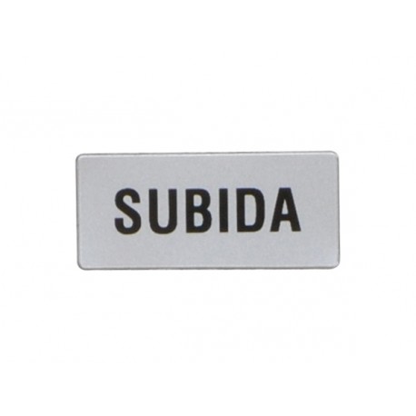 LOVATO ELECTRIC 8LM2TAE227 8LM2TAE227 LM2TAE227 LOVATO LABEL WITH TEXT FOR LPX AU100 LEGEND HOLDER, SUBIDA