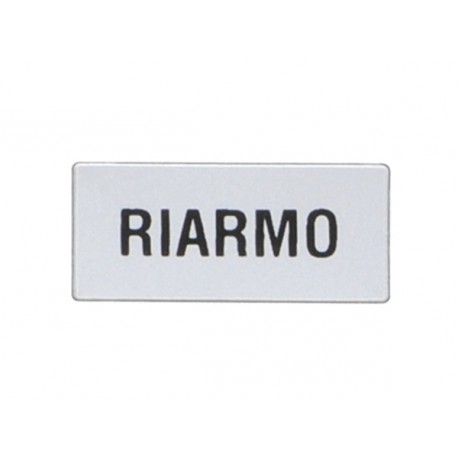 LOVATO ELECTRIC 8LM2TAGB223 8LM2TAGB223 LM2TAGB223 LOVATO LABEL WITH TEXT FOR LPX AU100 LEGEND HOLDER, ON