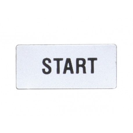 LOVATO ELECTRIC 8LM2TAGB225 8LM2TAGB225 LM2TAGB225 LOVATO LABEL WITH TEXT FOR LPX AU100 LEGEND HOLDER, START