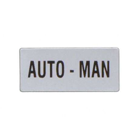 LOVATO ELECTRIC 8LM2TAI233 8LM2TAI233 LM2TAI233 LOVATO LABEL WITH TEXT FOR LPX AU100 LEGEND HOLDER, FOR SELECTOR SWITCHES, AUTO-MAN