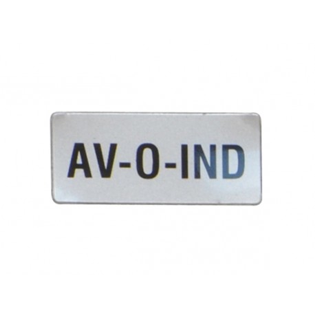 LOVATO ELECTRIC 8LM2TAI235 8LM2TAI235 LM2TAI235 LOVATO LABEL WITH TEXT FOR LPX AU100 LEGEND HOLDER, FOR SELECTOR SWITCHES, AV.-O-IND.