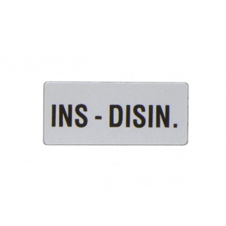 LOVATO ELECTRIC 8LM2TAI236 8LM2TAI236 LM2TAI236 LOVATO LABEL WITH TEXT FOR LPX AU100 LEGEND HOLDER, FOR SELECTOR SWITCHES, INS. DISIN.