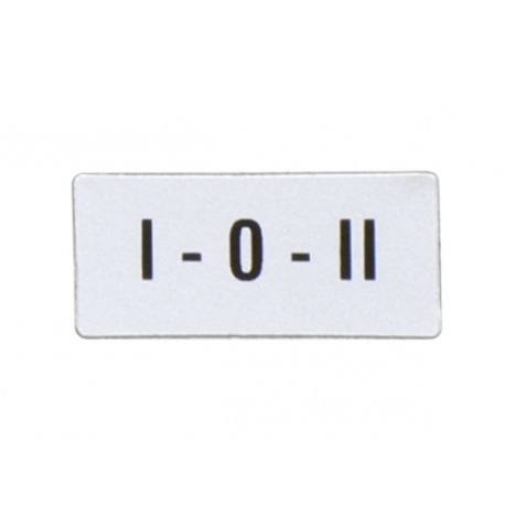 LOVATO ELECTRIC 8LM2TAU205 8LM2TAU205 LM2TAU205 LOVATO LABEL WITH TEXT FOR LPX AU100 LEGEND HOLDER, INTERNATIONAL LABELS FOR SELECTOR S..