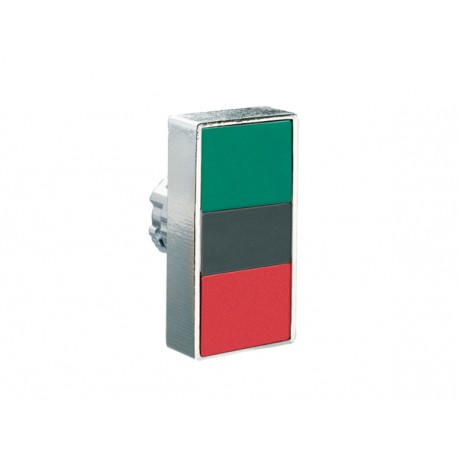 Lovato-electric 8LM2TB7124 LOVATO DOUBLE-TOUCH ACTUATOR, SPRING RETURN, Ø22MM 8LM METAL SERIES, 2 FLUSH PUSH BUTTO..
