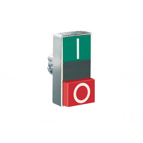 Lovato-electric 8LM2TB7223 LOVATO DOUBLE-TOUCH ACTUATOR, SPRING RETURN, Ø22MM 8LM METAL SERIES, 1 EXTENDED AND 1 F..