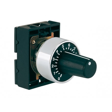 LOVATO ELECTRIC 8LM2TP100 8LM2TP100 LM2TP100 LOVATO POTENTIOMETER DRIVE, Ø22MM 8LM METAL SERIES, WITH GRADUATED SCALE