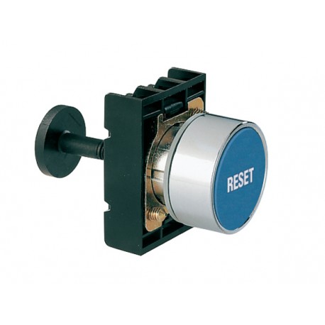 Lovato-electric 8LM2TR1196 LOVATO MECHANICAL RESET BUTTON, COMPLETE UNIT, SPRING RETURN, Ø22MM 8LM METAL SERIES, F..