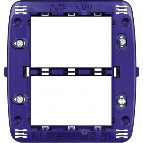 BTICINO LN4726 LN4726 BTCINO LL-SUPPORT RECTAN 3+3M