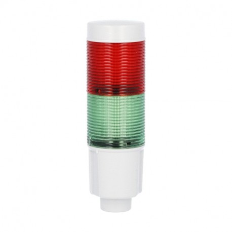 Lovato-electric 8LT4K02BG LOVATO STEADY LIGHT MODULE. Ø45MM. BUILT-IN LED CIRCUIT. GREEN, RED, 24VDC