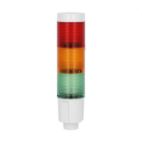 Lovato-electric 8LT4K04BG LOVATO STEADY LIGHT MODULE. Ø45MM. BUILT-IN LED CIRCUIT. GREEN, ORANGE, RED, 24VDC