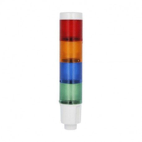 LOVATO ELECTRIC 8LT4K06BG 8LT4K06BG LT4K06BG LOVATO Stack light Ø 45 mm pre-assembled Green, blue, orange, red, 24VDC