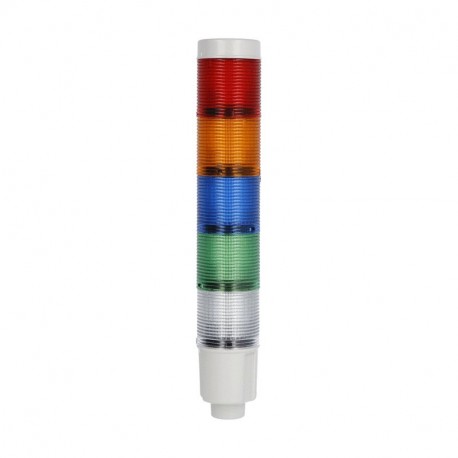 Lovato-electric 8LT4K08BG LOVATO Luminous column Ø 45mm pre-assembled White, green, blue, orange, red, 24VDC