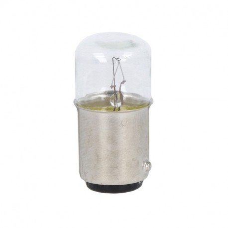 Lovato-electric 8LT7ALBA LOVATO INCANDESCENT BULB, 5W, BA15D FITTING, 12VAC/DC