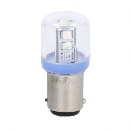 LOVATO ELECTRIC 8LT7ALLM6 8LT7ALLM6 LT7ALLM6 LOVATO LED BULB, BA15D FITTING, BLUE, 230÷240VAC