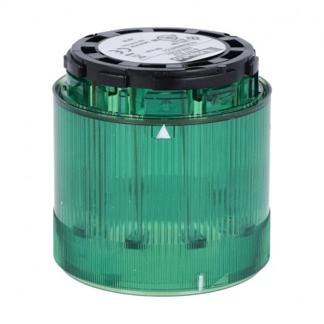 Lovato-electric 8LT7GLB3 LOVATO BLINKING LIGHT MODULE. Ø70MM. BA15D FITTING, GREEN, 24VAC/DC