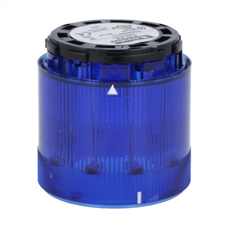 Lovato-electric 8LT7GLB6 LOVATO BLINKING LIGHT MODULE. Ø70MM. BA15D FITTING, BLUE, 24VAC/DC