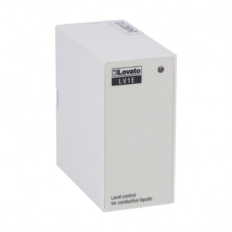LOVATO ELECTRIC 31LV1E24 31LV1E24 LV1E24 LOVATO LEVEL MONITORING RELAYS, PLUG-IN VERSION, SINGLE-VOLTAGE. AUTOMATIC RESET, 220…240VAC