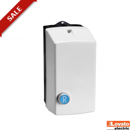 LOVATO ELECTRIC M2R0251222060B2 M2R0251222060B2 LOVATO DIRECT-ON-LINE-STARTER, ENCLOSED WITH THERMAL OVERLOAD RELAY, WITH RESET PUSH BUTTON,..