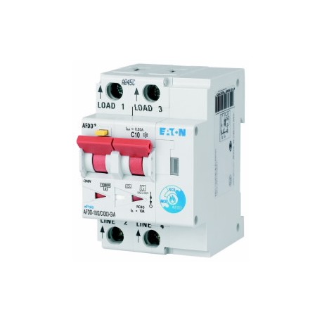Eaton-moeller AFDD-10/2/C/003-G/A Y7-300147 EATON ELECTRIC Fire Protection Switch, 2p, C, 10 A, 30 mA, Type G/A