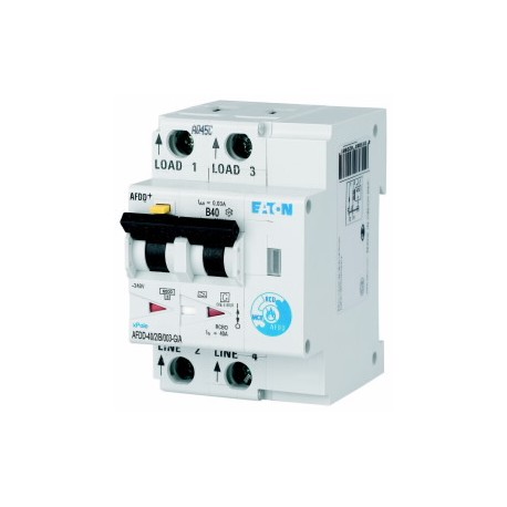 Eaton-moeller AFDD-40/2/B/003-G/A Y7-300222 EATON ELECTRIC Fire Protection Switch, 2p, B, 40 A, 30 mA, Type G/A
