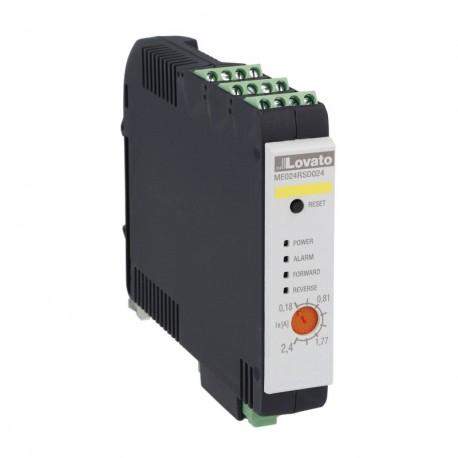LOVATO ELECTRIC ME024RSD024 ME024RSD024 LOVATO ELECTRONIC. REV. STARTER WITH STO 24VDC 2.4A