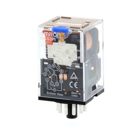 OMRON MKS3PI 24VDC MKS3PI 24VDC MKSN8447A MKS3PIDC24BYOMZ OMRON 3PDT 10A Indic. mechanical Push button-test