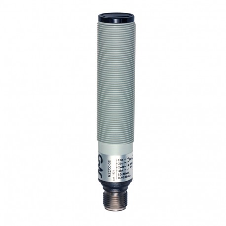 Micro-detectors MV4/C0-0E MICRO DETECTORS Photoelectric sensor diffuse 200 mm plastic plug M12