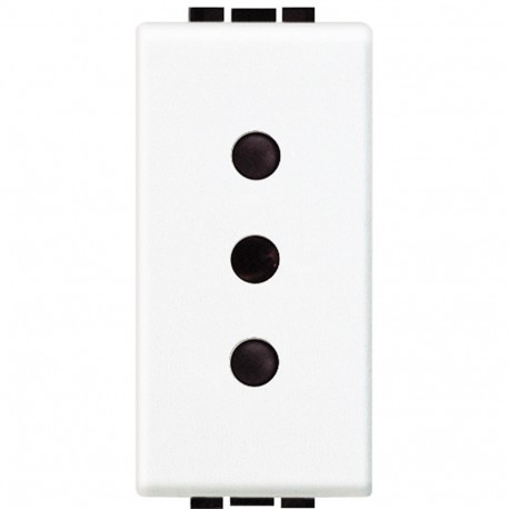 BTICINO N4113 N4113 BTCINO LL-IT BASE 2P+T 10A 1M WHITE