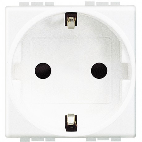 BTICINO N4141 N4141 BTCINO LL-2P+T 16A/230V 2M WHITE