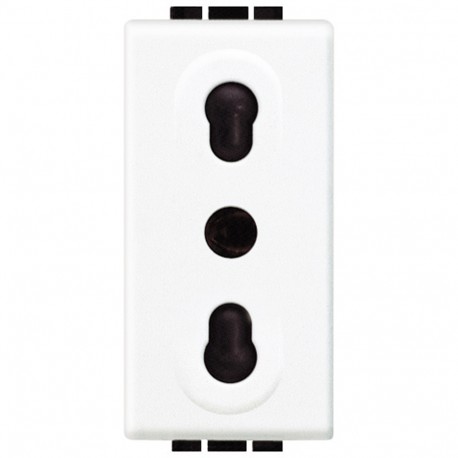 BTICINO N4180 N4180 BTCINO LL-IT BASE 2P+T 16A 1M WHITE