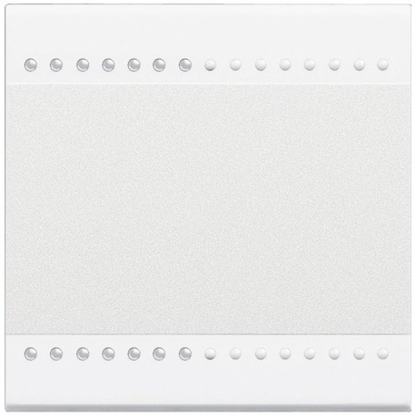BTICINO N4911M2N N4911M2N BTCINO LL-KEY ILUM.2FUNC.2MOD BLANC