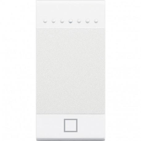 BTICINO N4915AEN N4915AEN BTCINO LL-STOP KEY 1MOD WHITE