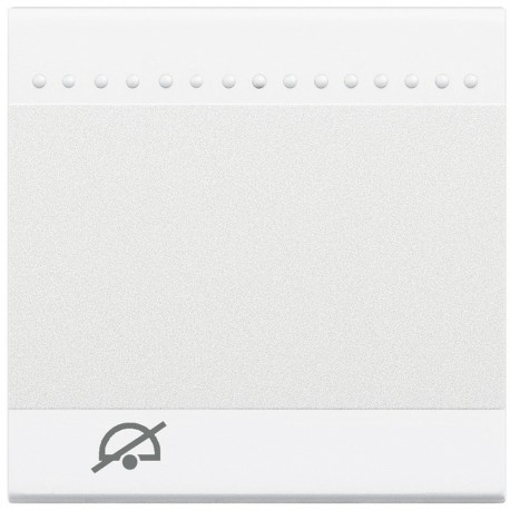 BTICINO N4915M2DD N4915M2DD BTCINO LL-KEY DOES NOT MOLES. 2MOD "WHITE"
