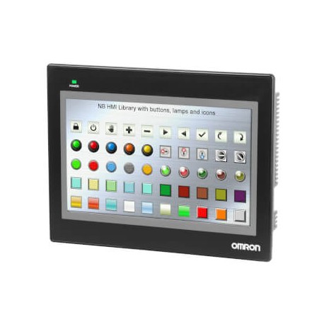 OMRON NB10W-TW01B NB10W-TW01B NB109003M NB10WTW01B,1 OMRON Terminal NB of 10.1"" TFT Color, 800 x 480, Ethernet, USB master