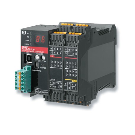 OMRON NE1A-SCPU01-V1 VER2,0 NE1A-SCPU01-V1 VER2,0 NE1A0004R NE1ASCPU01V1VER20 OMRON Network driver DNet security 16E-8S-4T V1