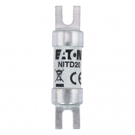 Eaton-moeller 20AMP 550V AC BS88 FUSE EATON ELECTRIC Fuse-link, low voltage, 20 A, AC 550 V, BS88/A1, 14 x 55 mm, g..