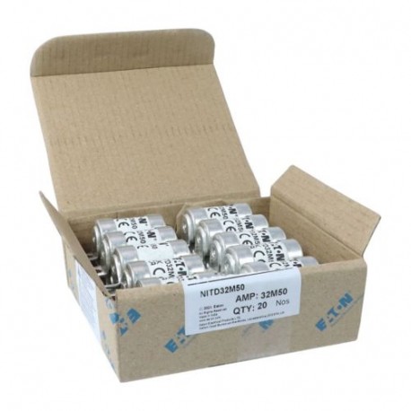 Eaton-moeller 32M50 415V AC BS88 FUSE EATON ELECTRIC Utility fuse-link, low voltage, 50 A, AC 415 V, BS88/J, 31 ..