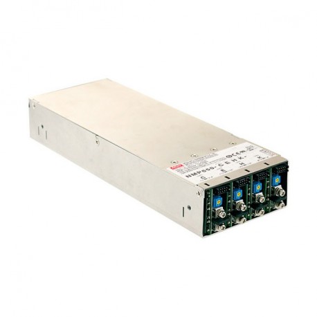 Meanwell NMP650 Modular chassis, 4 slots. Power: 650W. Medical and industrial certification
