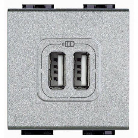 BTICINO NT4285C2 NT4285C2 BTCINO LL-BASE USBA+2.4 A/5V 2M TECH