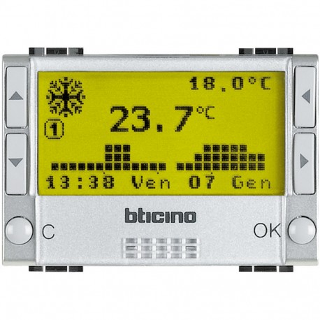 Bticino NT4451 BTCINO LL-CRONOTERMO 2X1,5V 3M TECH